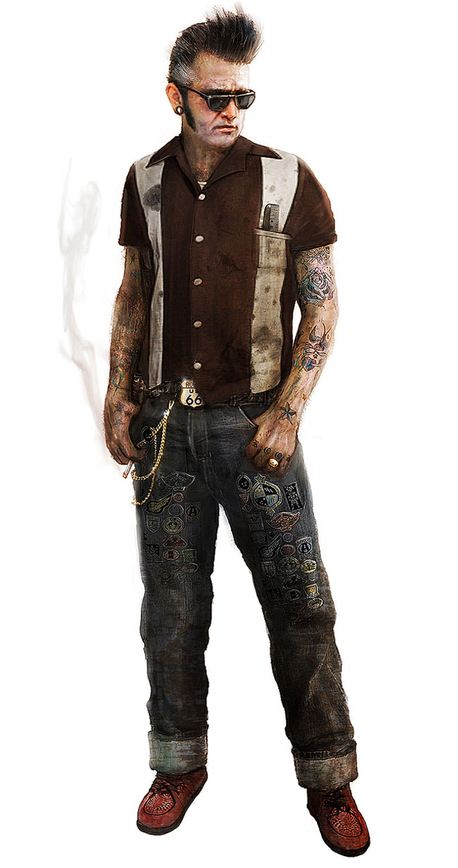Psycho Billy Art from MotorStorm Apocalypse
