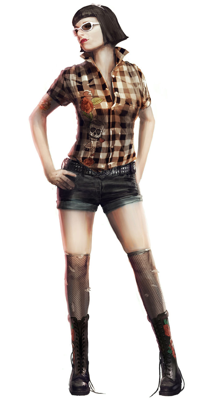 Queen B Art from MotorStorm Apocalypse