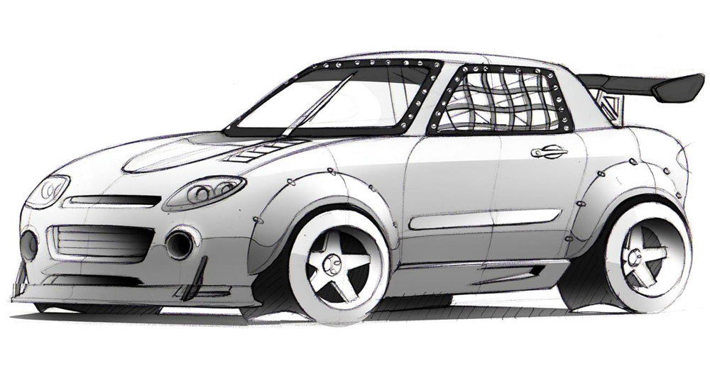 SuperMini Sketch from MotorStorm Apocalypse