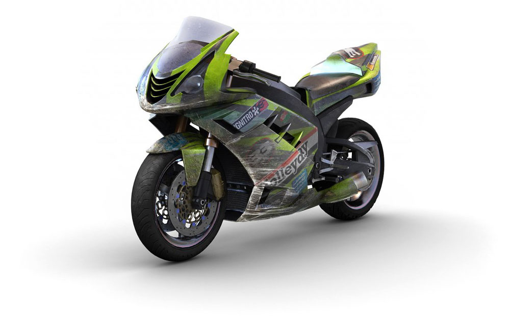 Superbike Art from MotorStorm Apocalypse