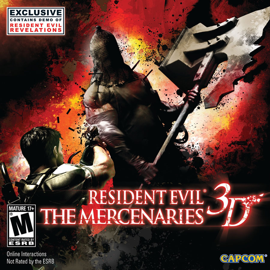 Box Art from Resident Evil: The Mercenaries 3D