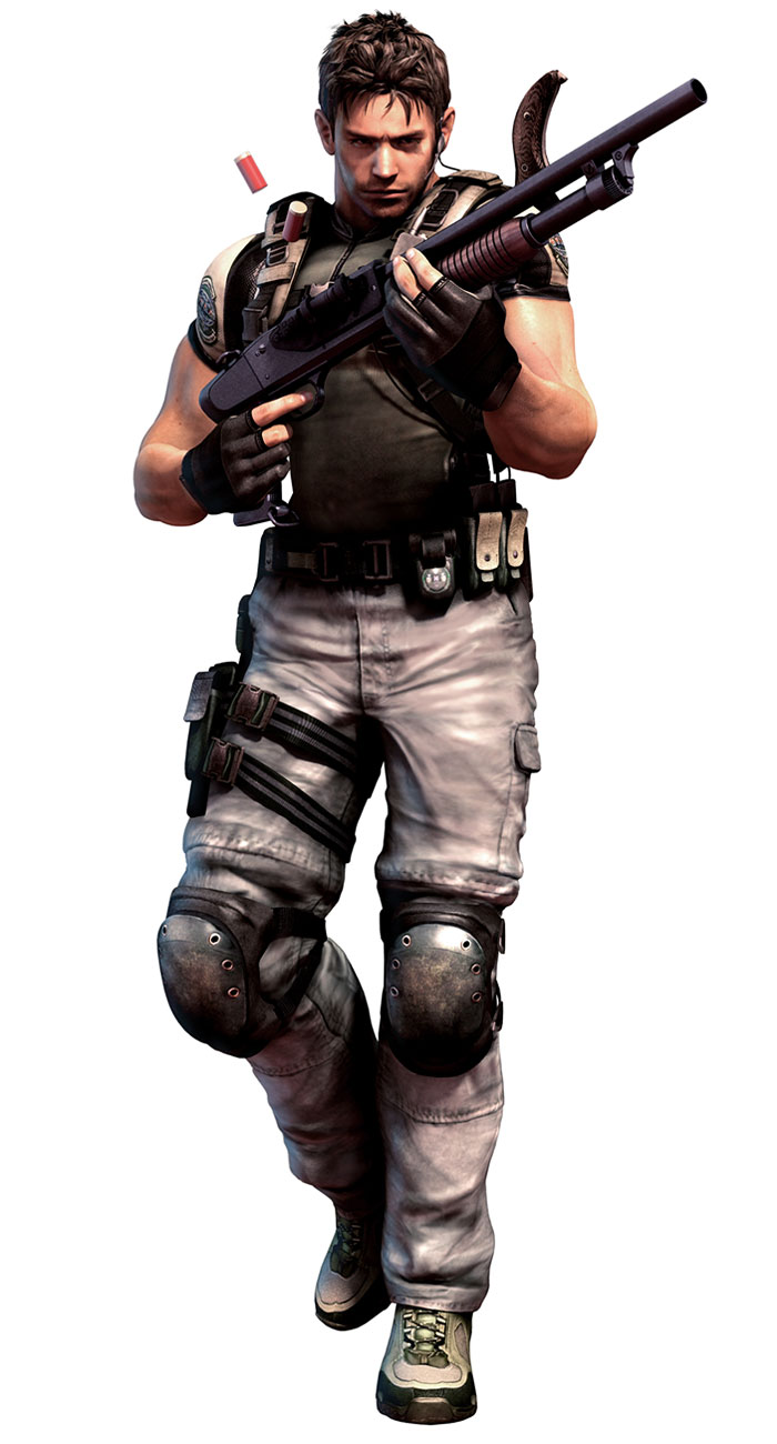 Chris Redfield Art from Resident Evil: The Mercenaries 3D