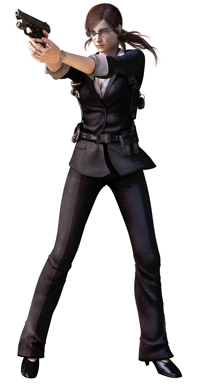 Claire Alternate Costume Art from Resident Evil: The Mercenaries 3D