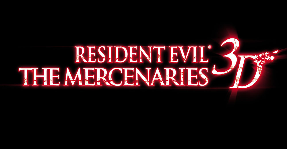 Resident Evil: The Mercenaries 3D Dark Logo