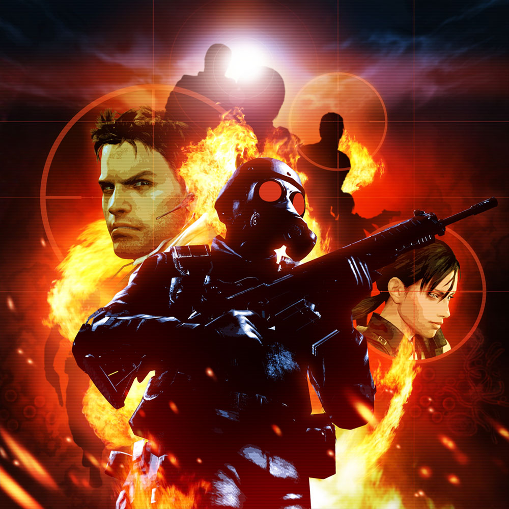 Promo Art from Resident Evil: The Mercenaries 3D