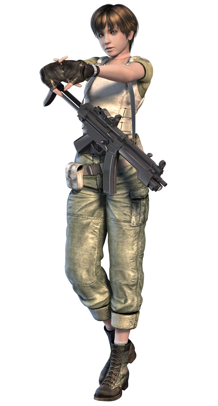 Rebecca Chambers Art from Resident Evil: The Mercenaries 3D
