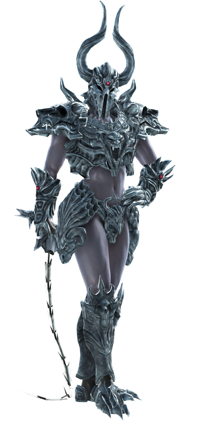 Dark Knight Female Art from Soulcalibur V