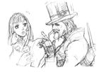 Hilde & Dampierre Sketch