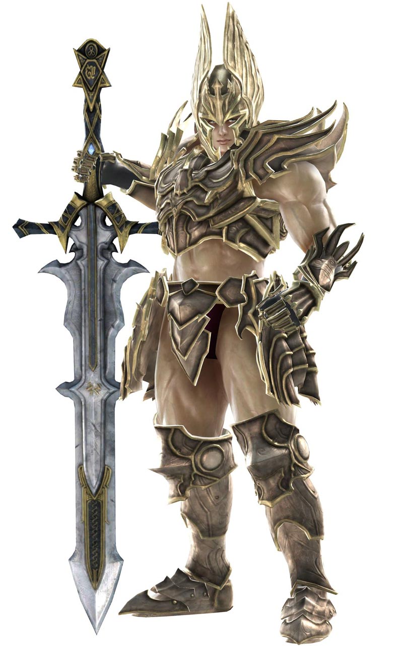 Paladin Male Art from Soulcalibur V