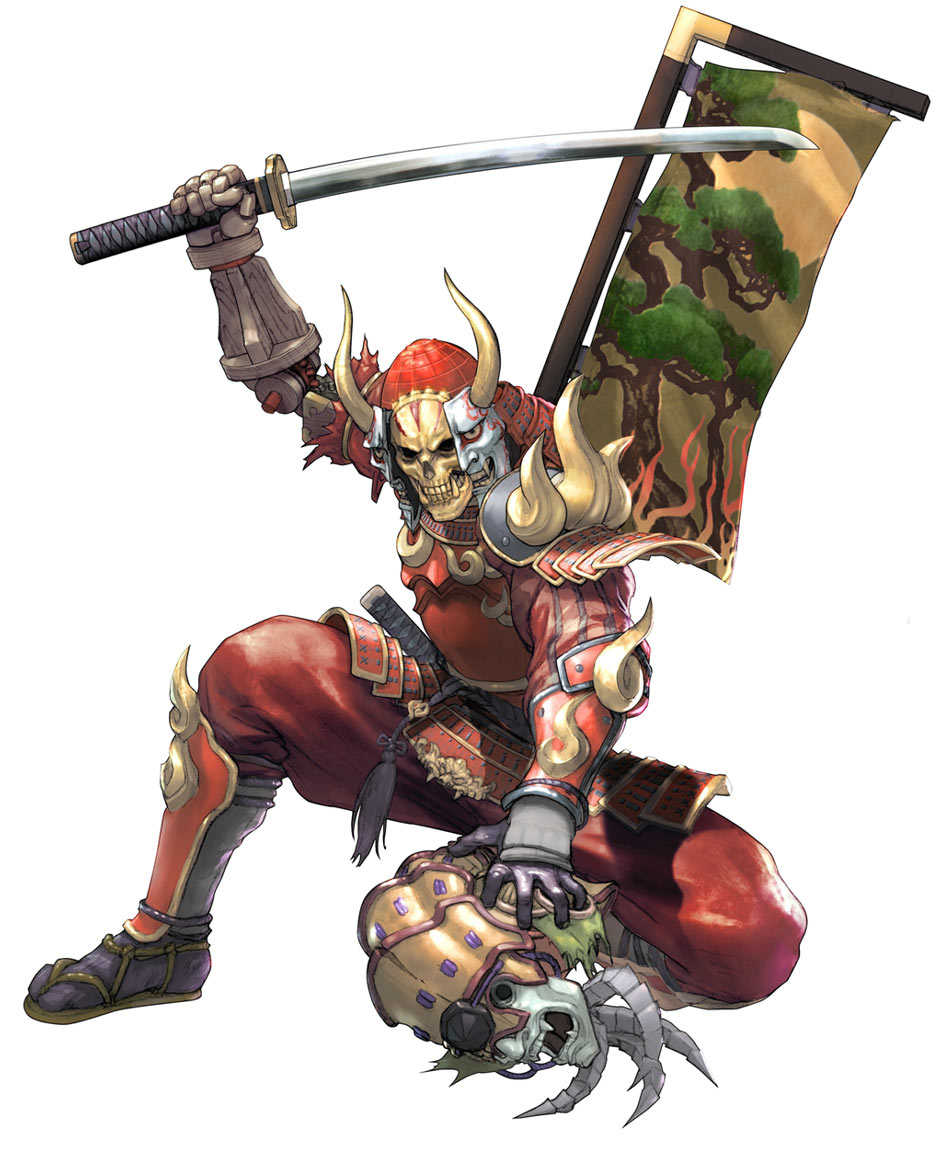 Yoshimitsu Art from Soulcalibur V