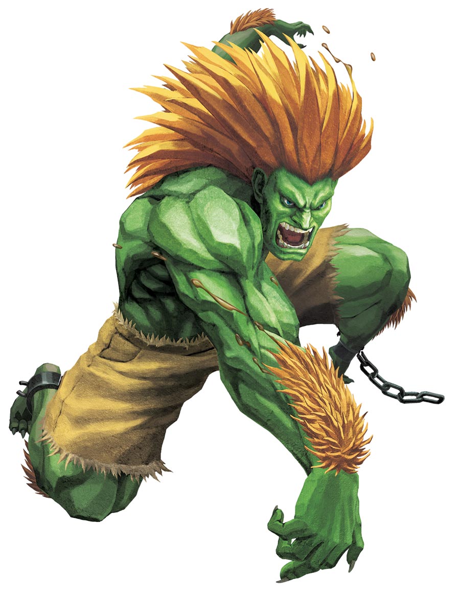 Blanka Art from Street Fighter X Tekken