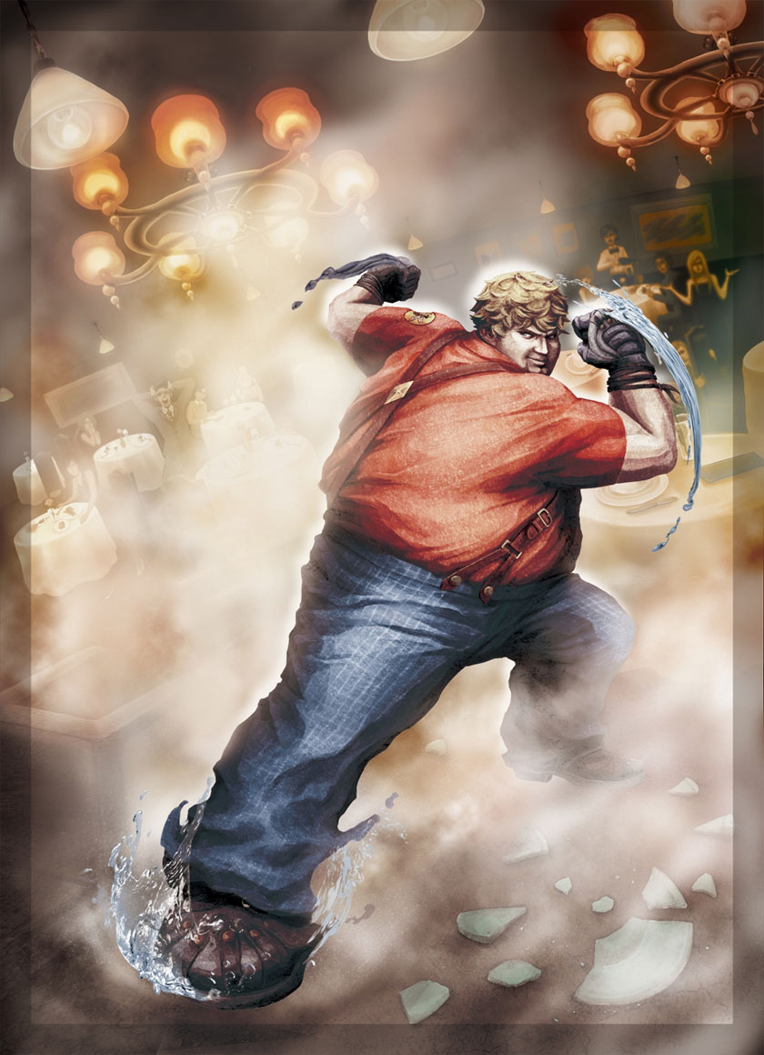 Bob Artwork from Street Fighter X Tekken