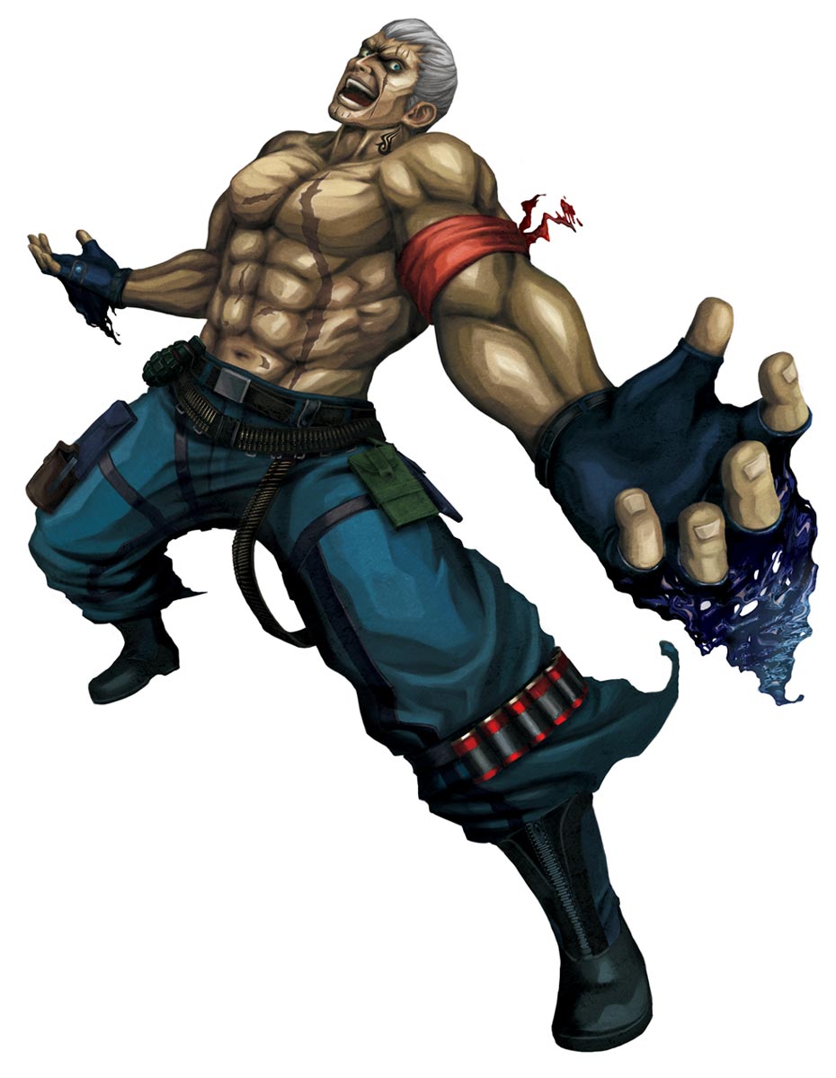 Bryan Fury Art from Street Fighter X Tekken