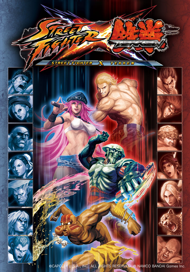 Comic-Con Poster Art from Street Fighter X Tekken