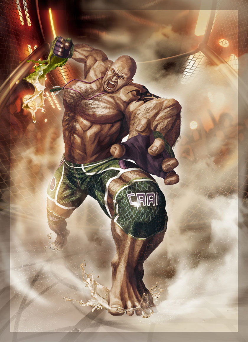 Craig Marduk Artwork from Street Fighter X Tekken