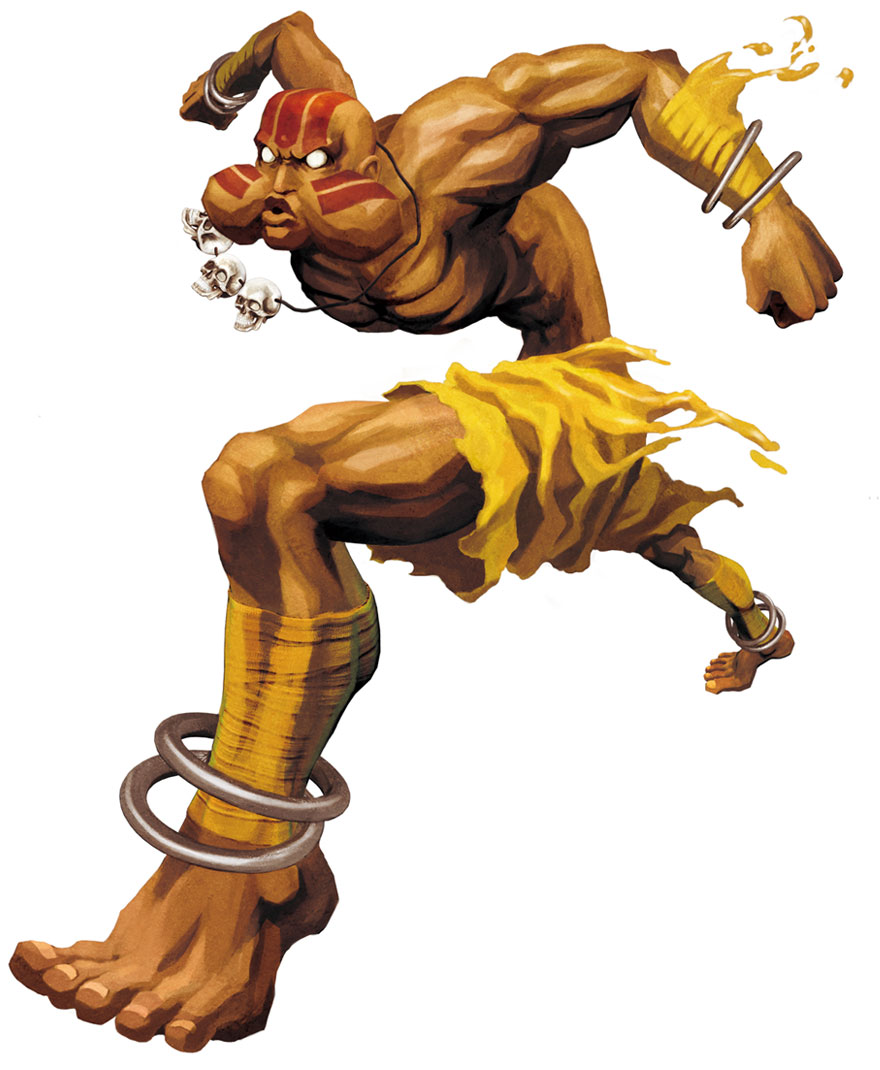 Dhalsim Art from Street Fighter X Tekken