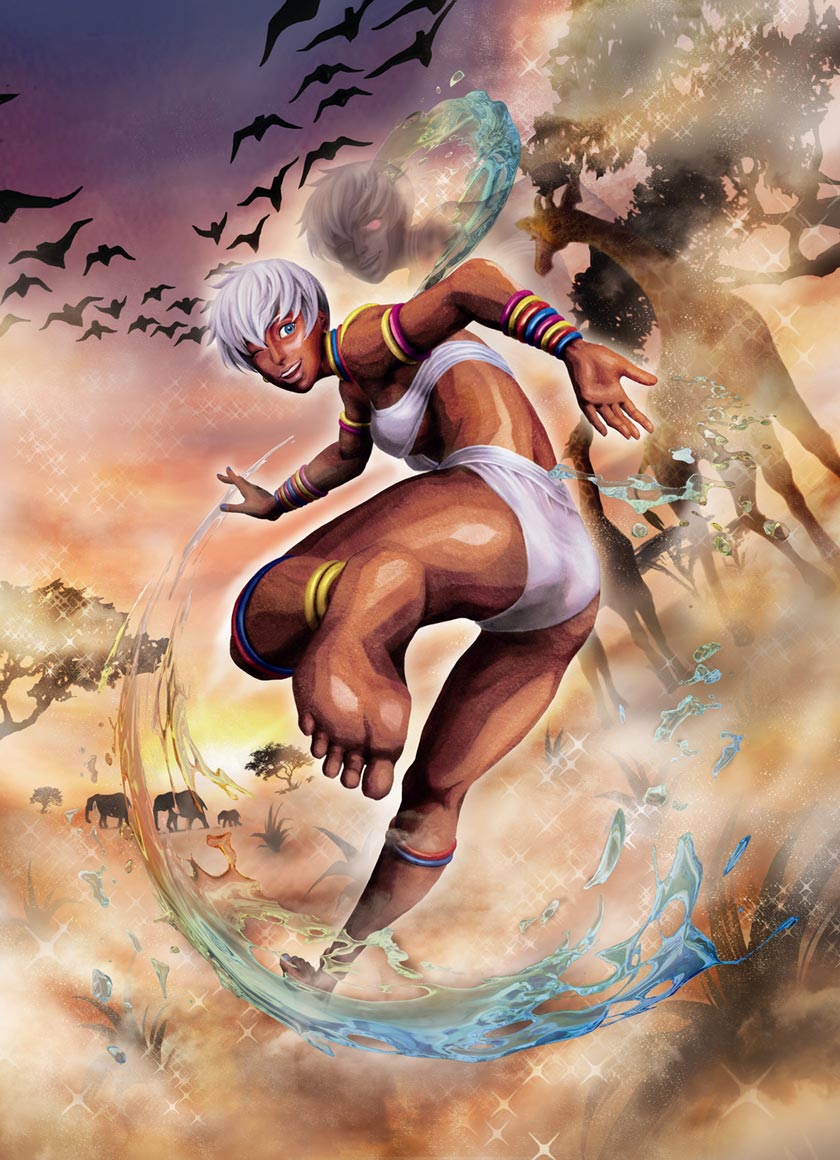 Elena Artwork from Street Fighter X Tekken