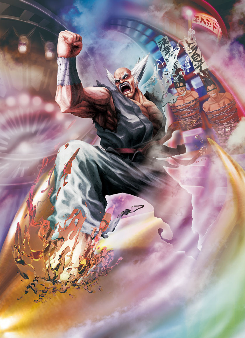 Heihachi Artwork from Street Fighter X Tekken