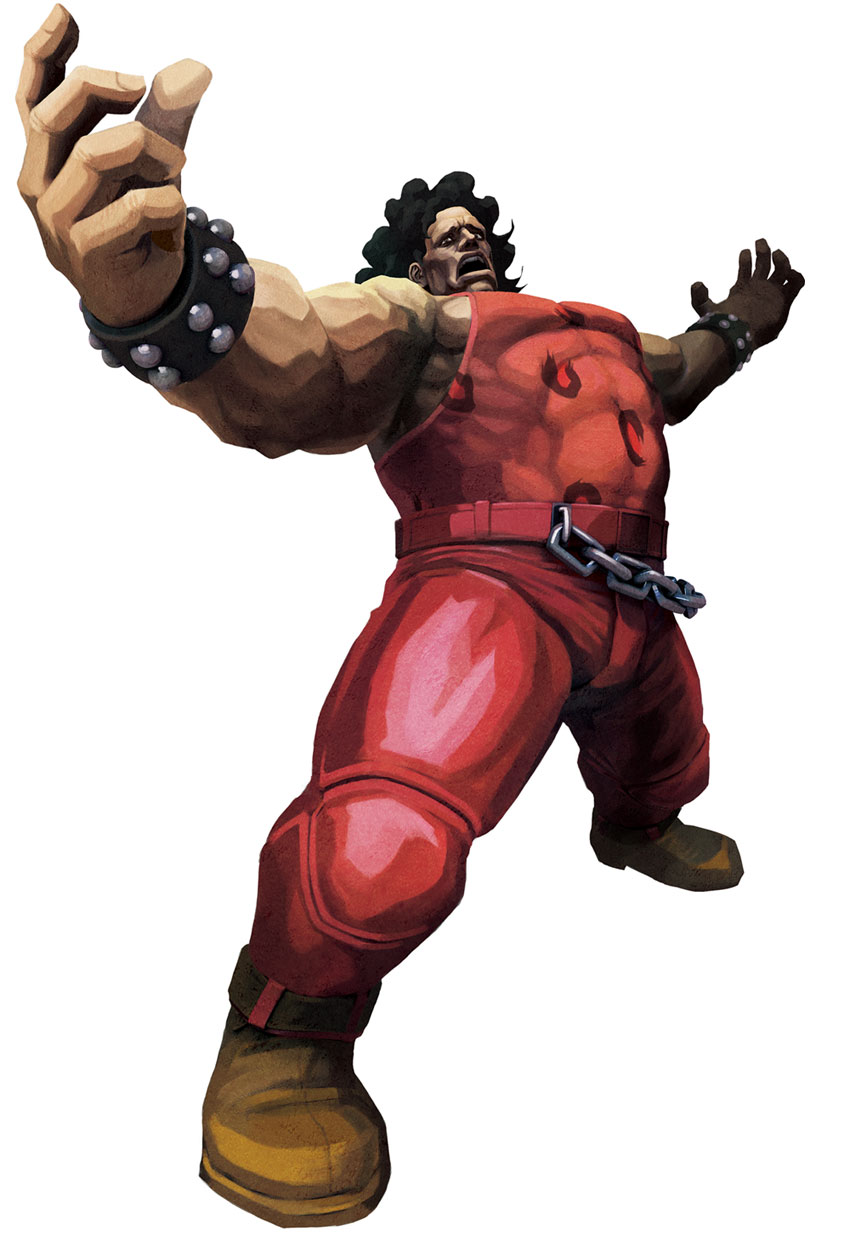 Hugo Andore Art from Street Fighter X Tekken