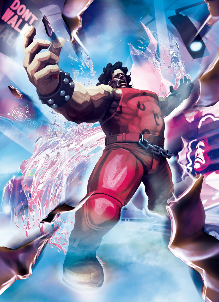 Hugo Andore Artwork from Street Fighter X Tekken