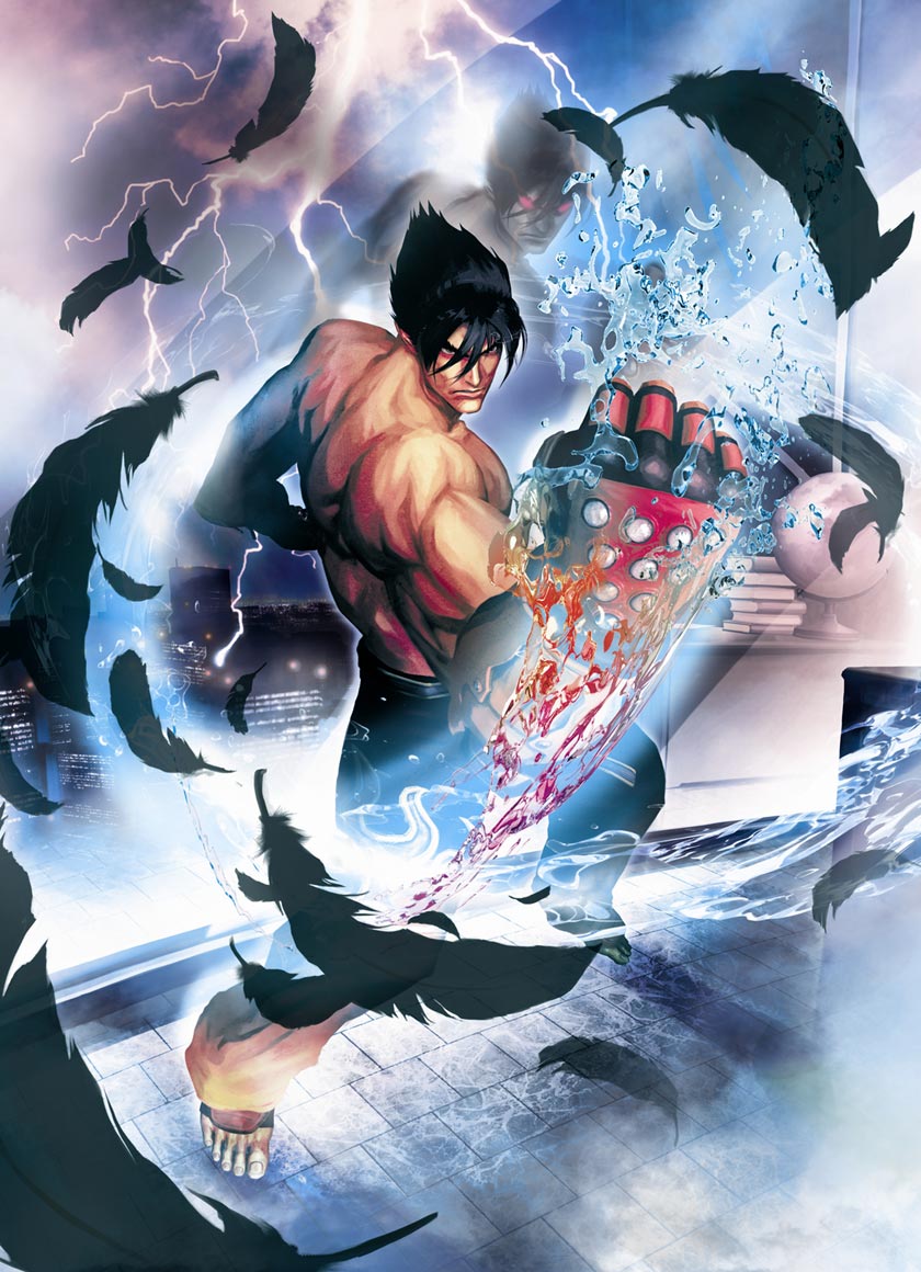 Jin Kazama Art from Street Fighter X Tekken