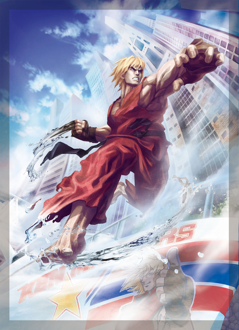 Ken Masters Artwork from Street Fighter X Tekken