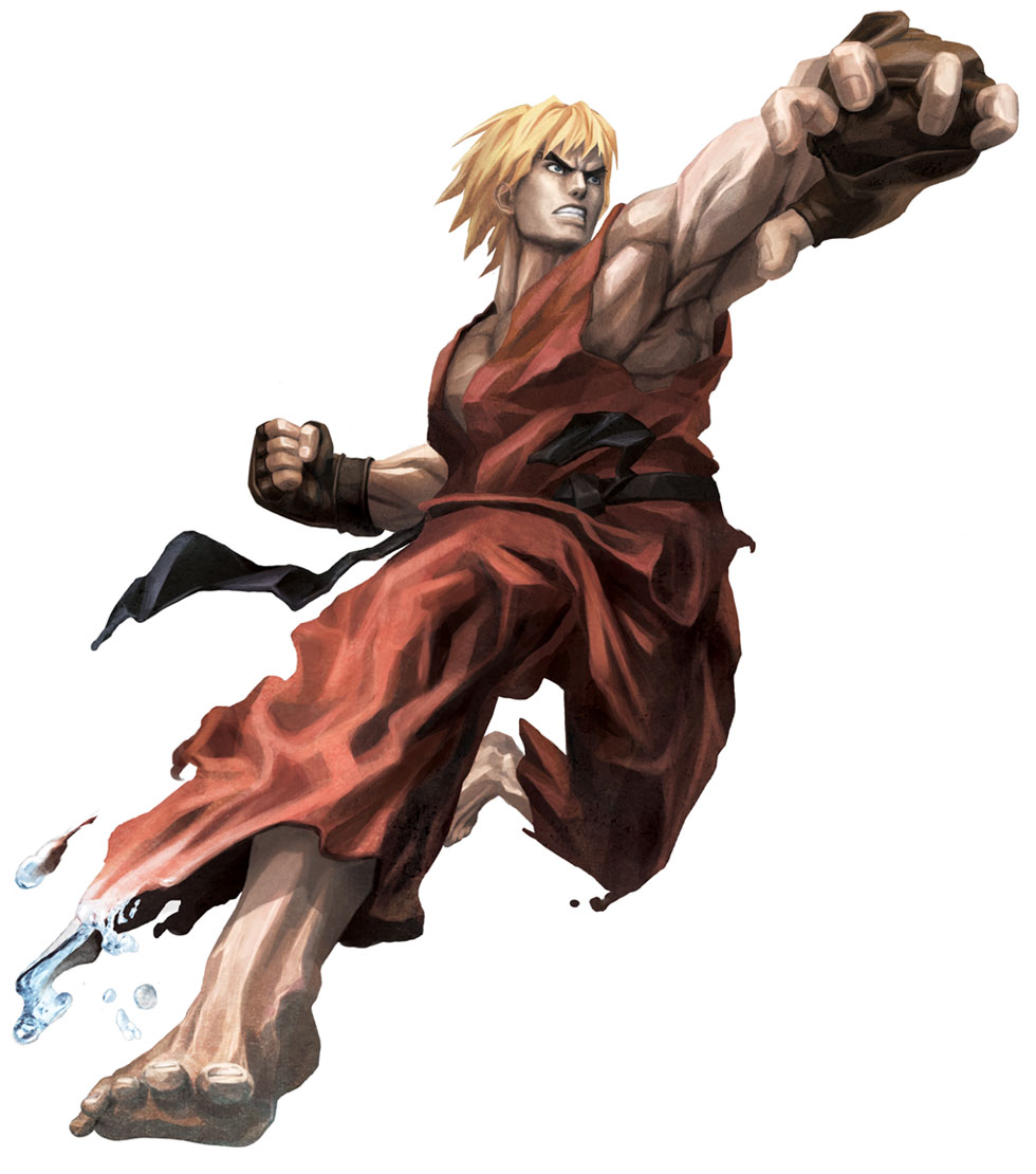 Ken Masters Art from Street Fighter X Tekken