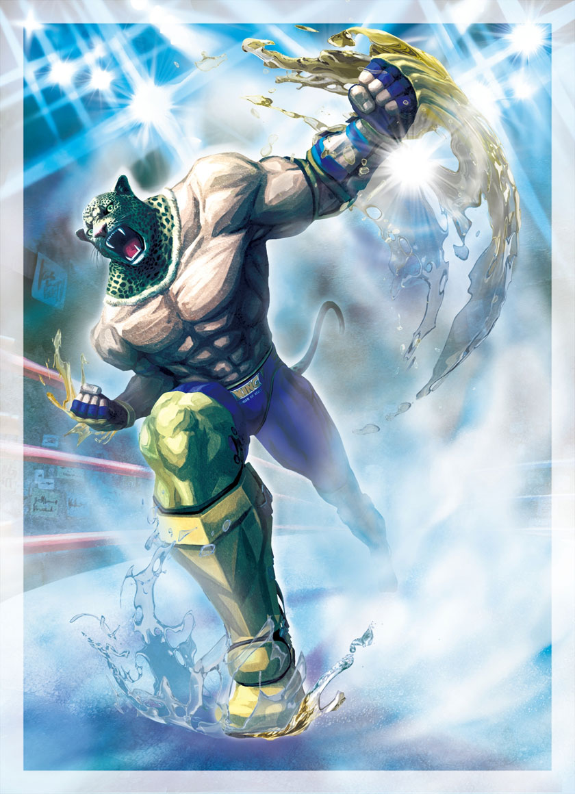 King Artwork from Street Fighter X Tekken