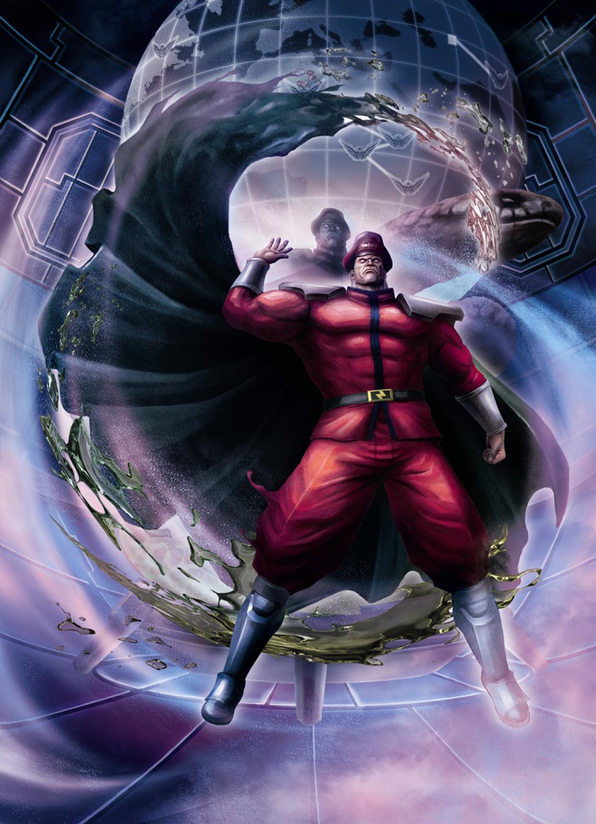 M. Bison Art from Street Fighter X Tekken
