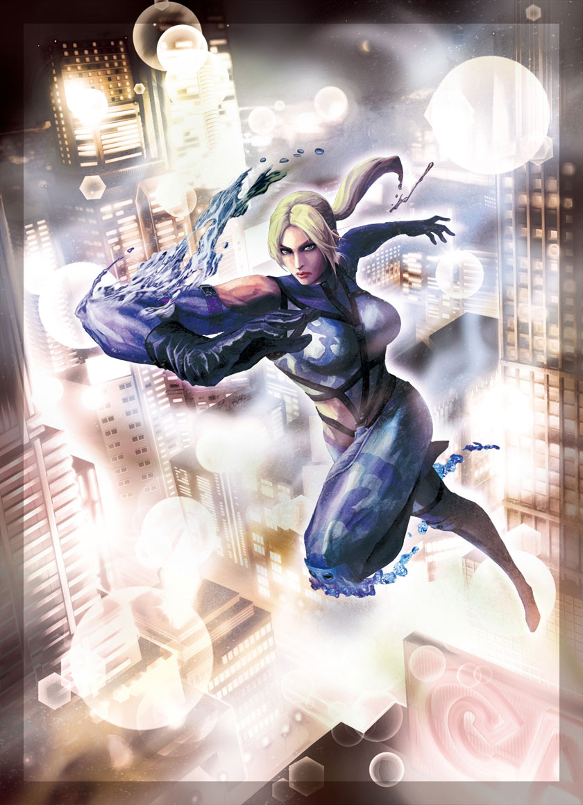 Nina Williams Artwork from Street Fighter X Tekken