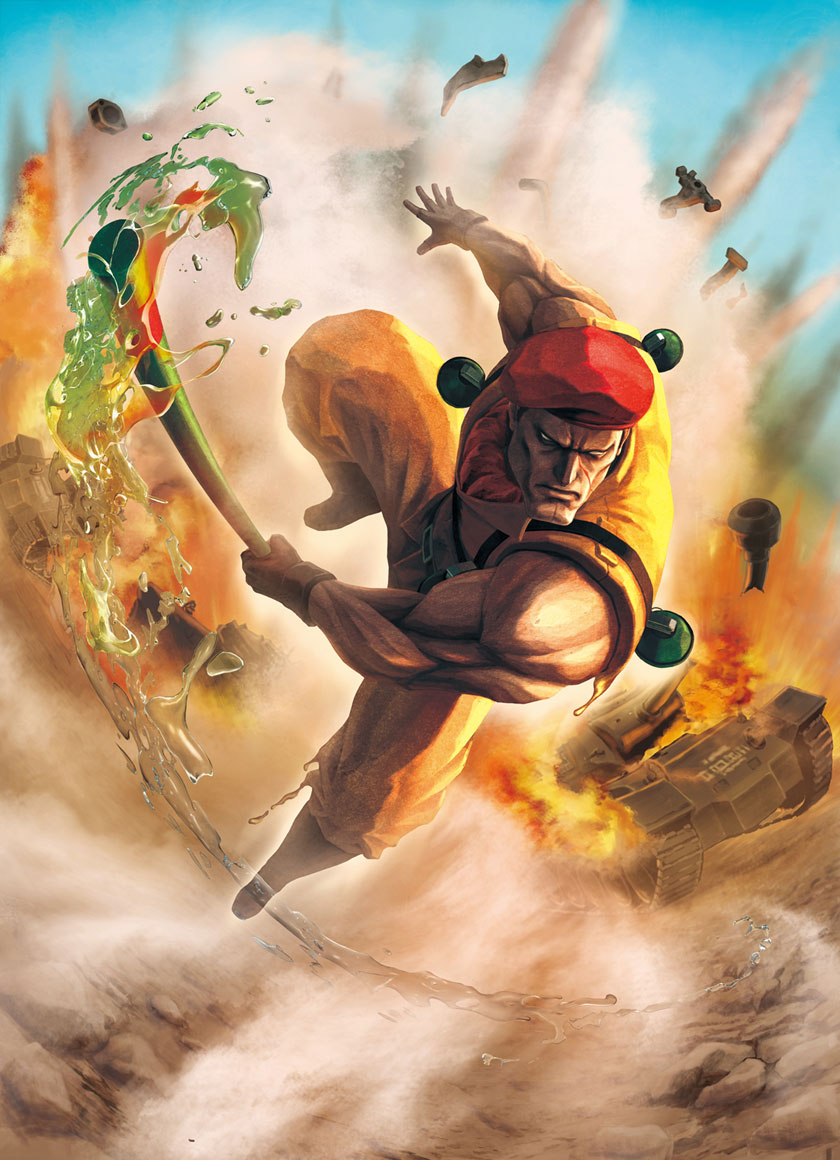 Rolento Artwork from Street Fighter X Tekken