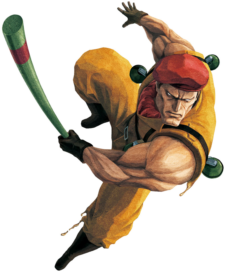 Rolento Art from Street Fighter X Tekken