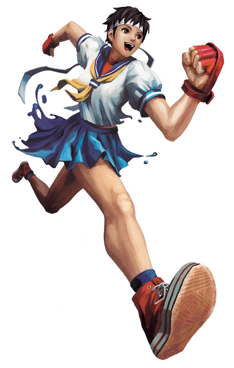Sakura Kasugano Art from Street Fighter X Tekken