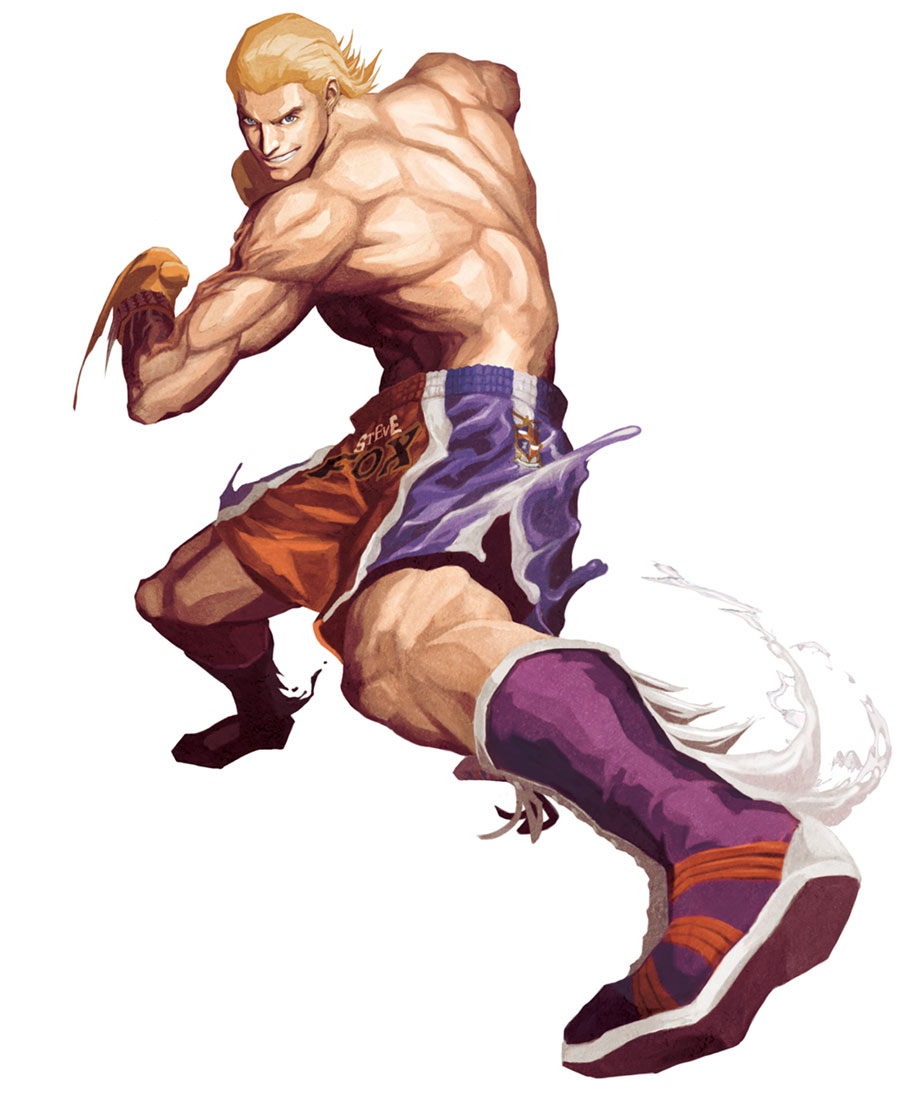 Steve Fox Art from Street Fighter X Tekken