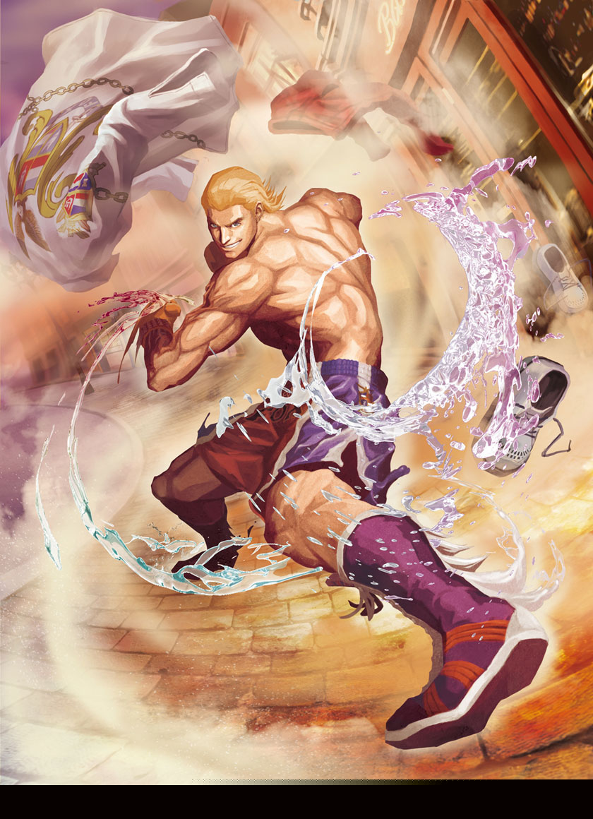 Steve Fox Artwork from Street Fighter X Tekken