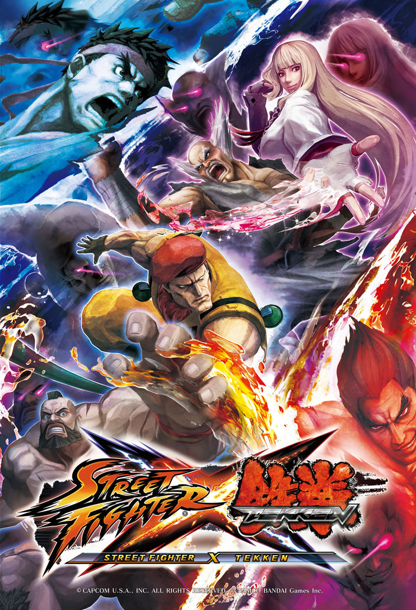 Tokyo Game Show Poster Art from Street Fighter X Tekken