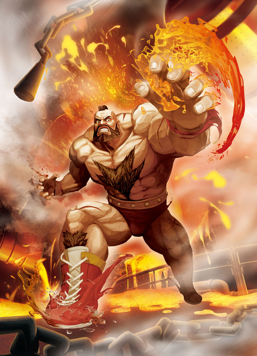 Zangief Artwork from Street Fighter X Tekken