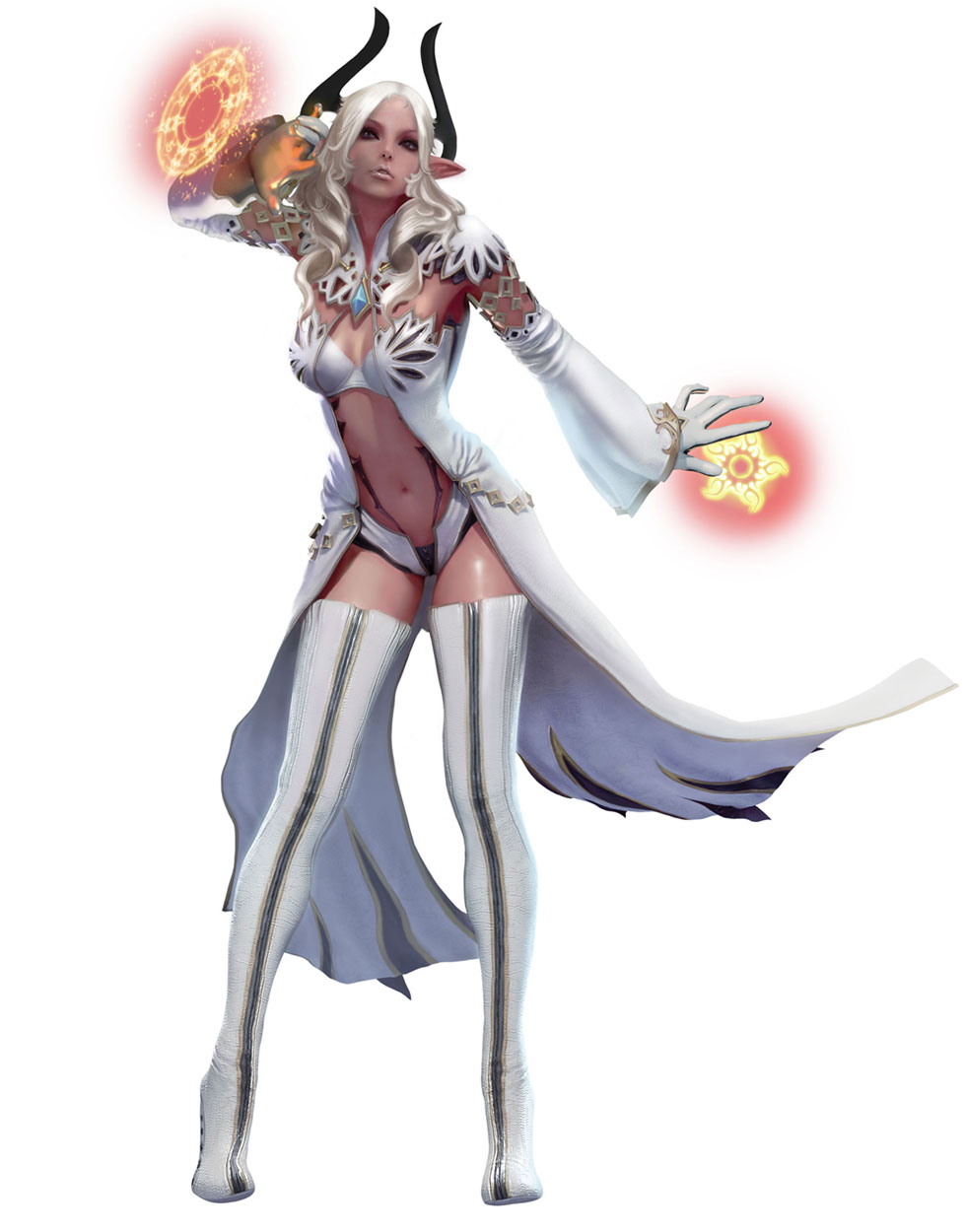 Castanic Female Art from TERA