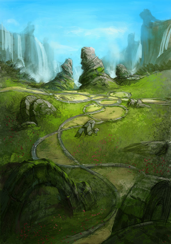 Environment Art from TERA