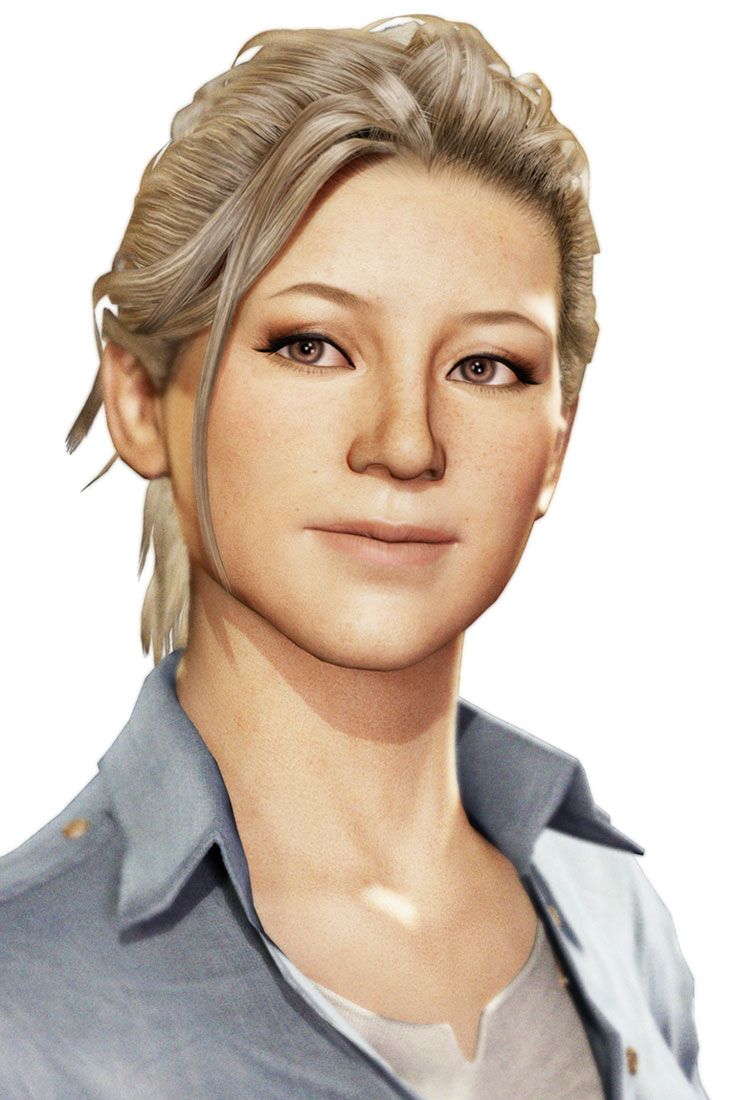 Elena Portrait Art from Uncharted 3: Drake's Deception