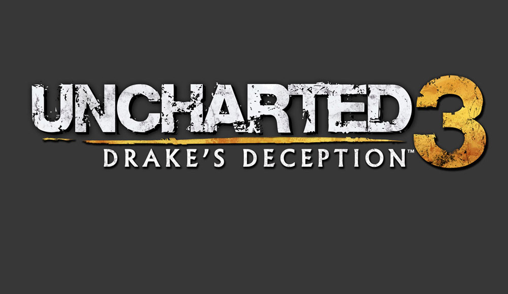Uncharted 3: Drake's Deception Dark Logo