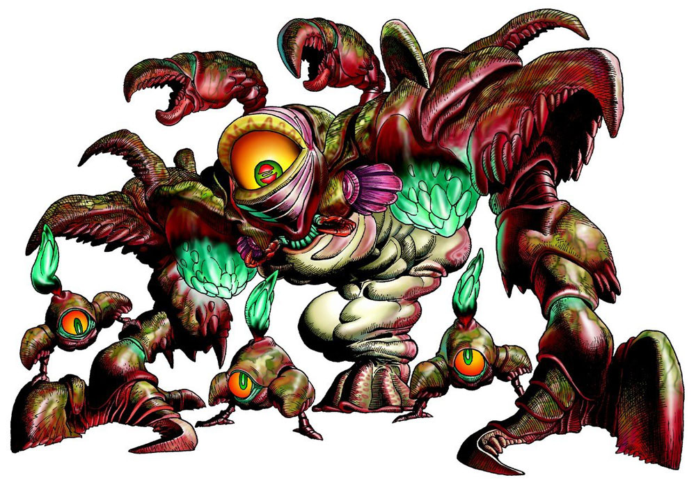 Ghoma Art from The Legend of Zelda: Ocarina of Time 3D