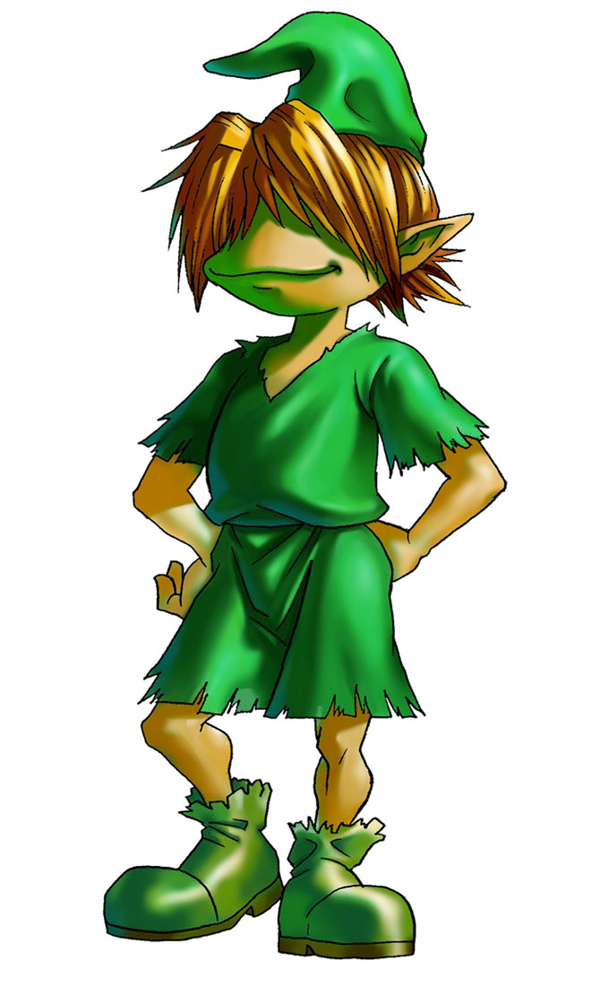 Know-it-all Brother Art from The Legend of Zelda: Ocarina of Time 3D