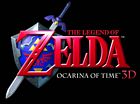 The Legend of Zelda: Ocarina of Time 3D Dark Logo