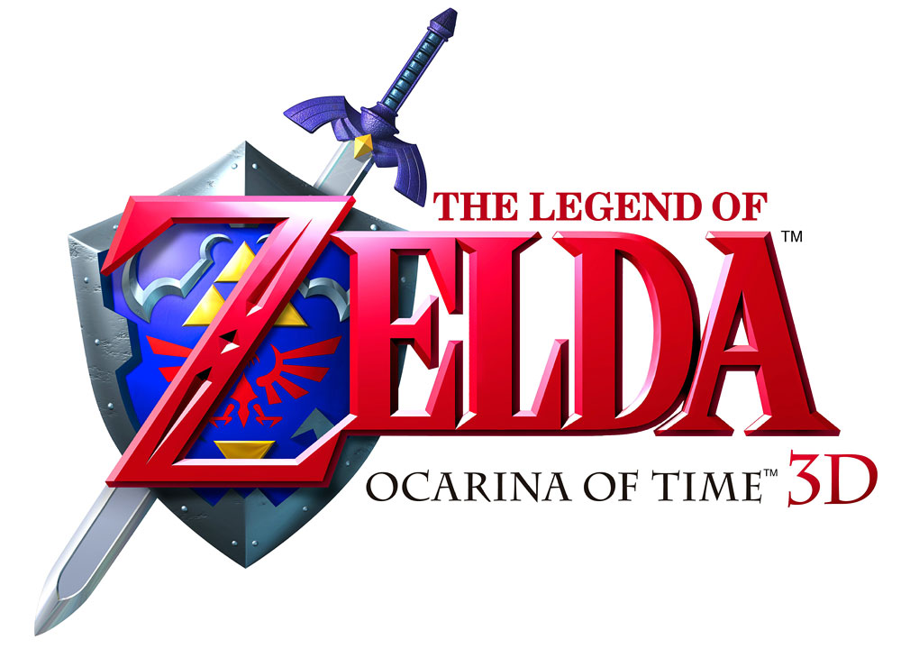 The Legend of Zelda: Ocarina of Time 3D Logo