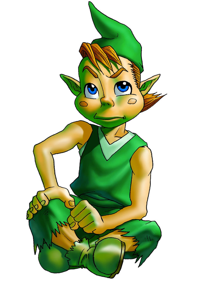 Mido Art from The Legend of Zelda: Ocarina of Time 3D