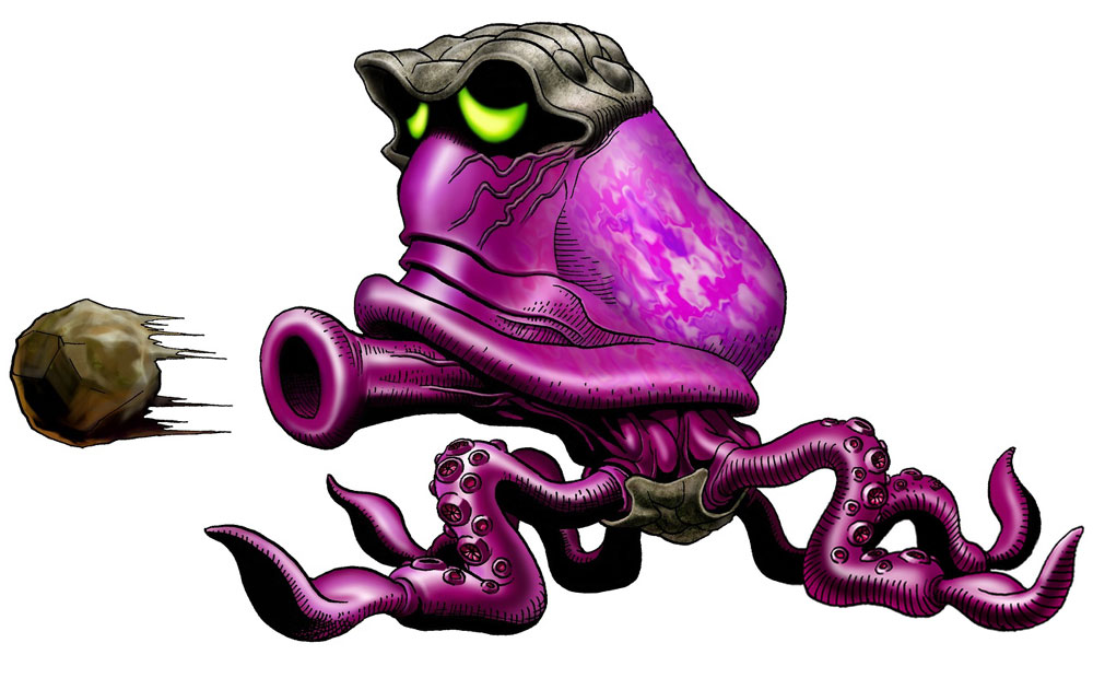 Octorock Art from The Legend of Zelda: Ocarina of Time 3D