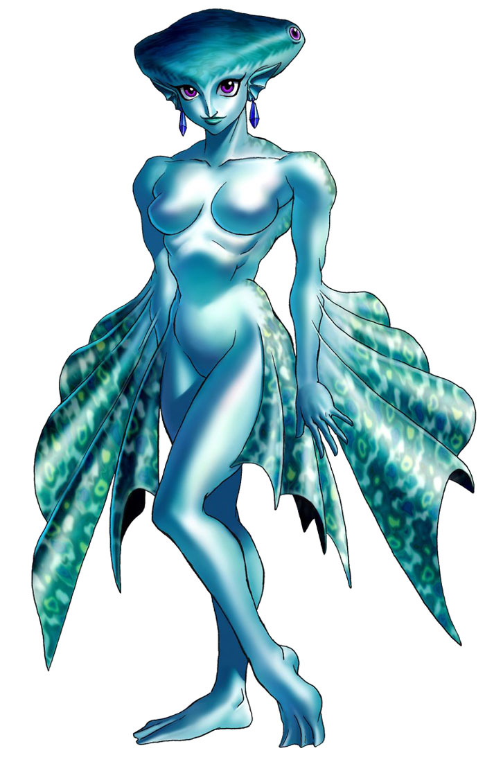 Adult Ruto Art from The Legend of Zelda: Ocarina of Time 3D