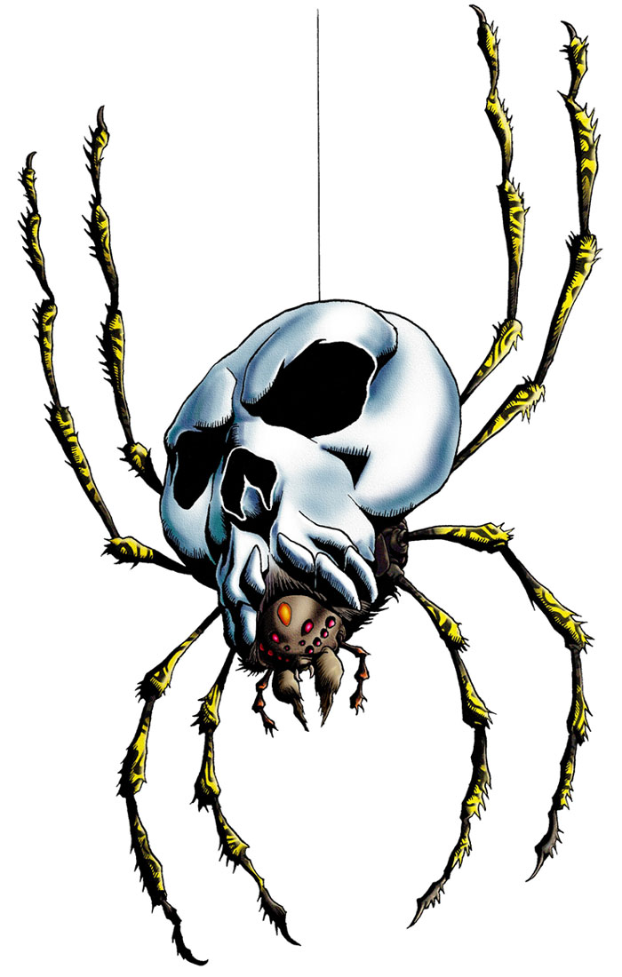 Skulltula Art from The Legend of Zelda: Ocarina of Time 3D