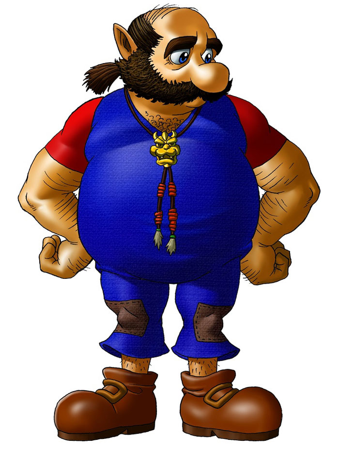 Talon Art from The Legend of Zelda: Ocarina of Time 3D